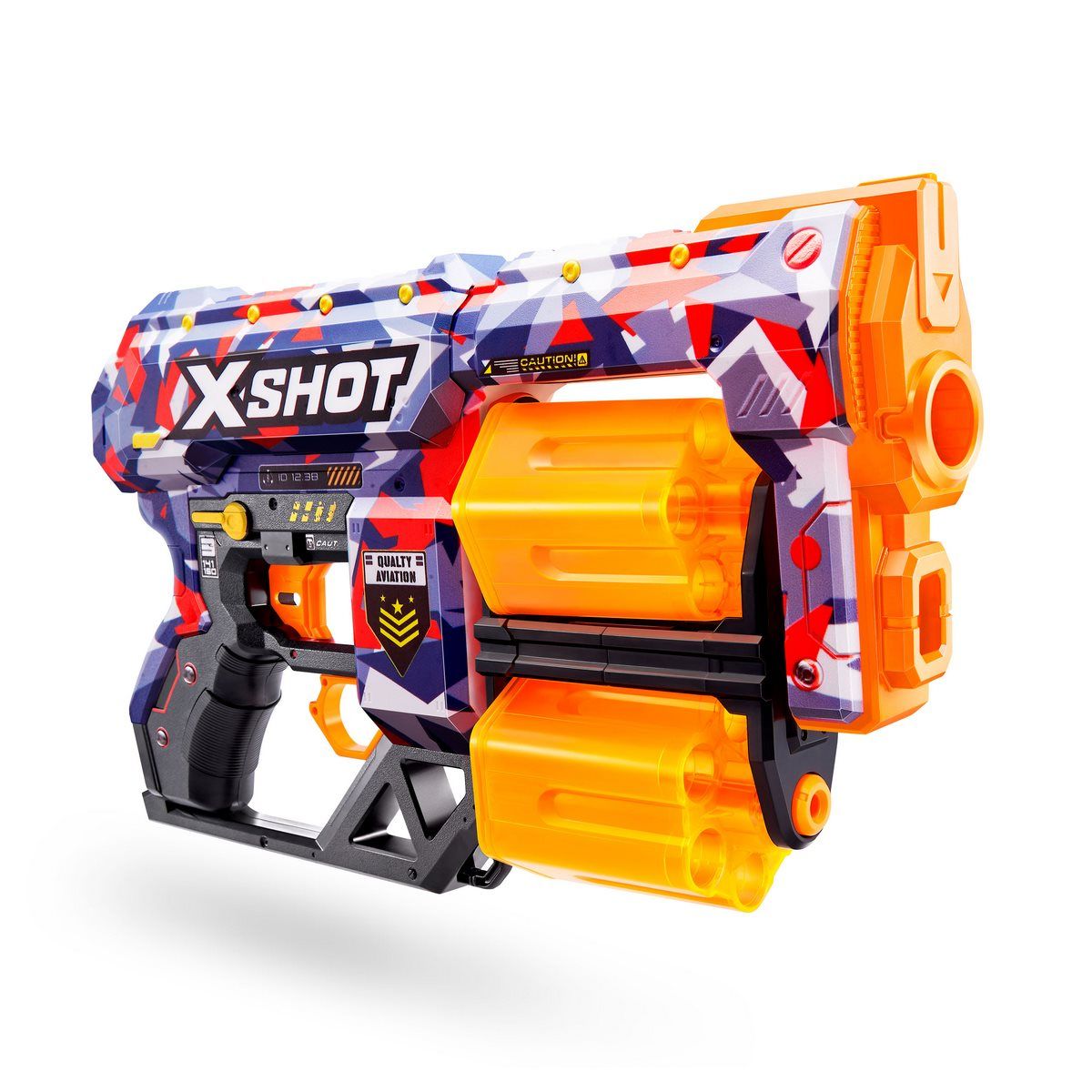 X-SHOT - Lanzador de dardos X SHOT Dread Skins 12 dardos incluidos