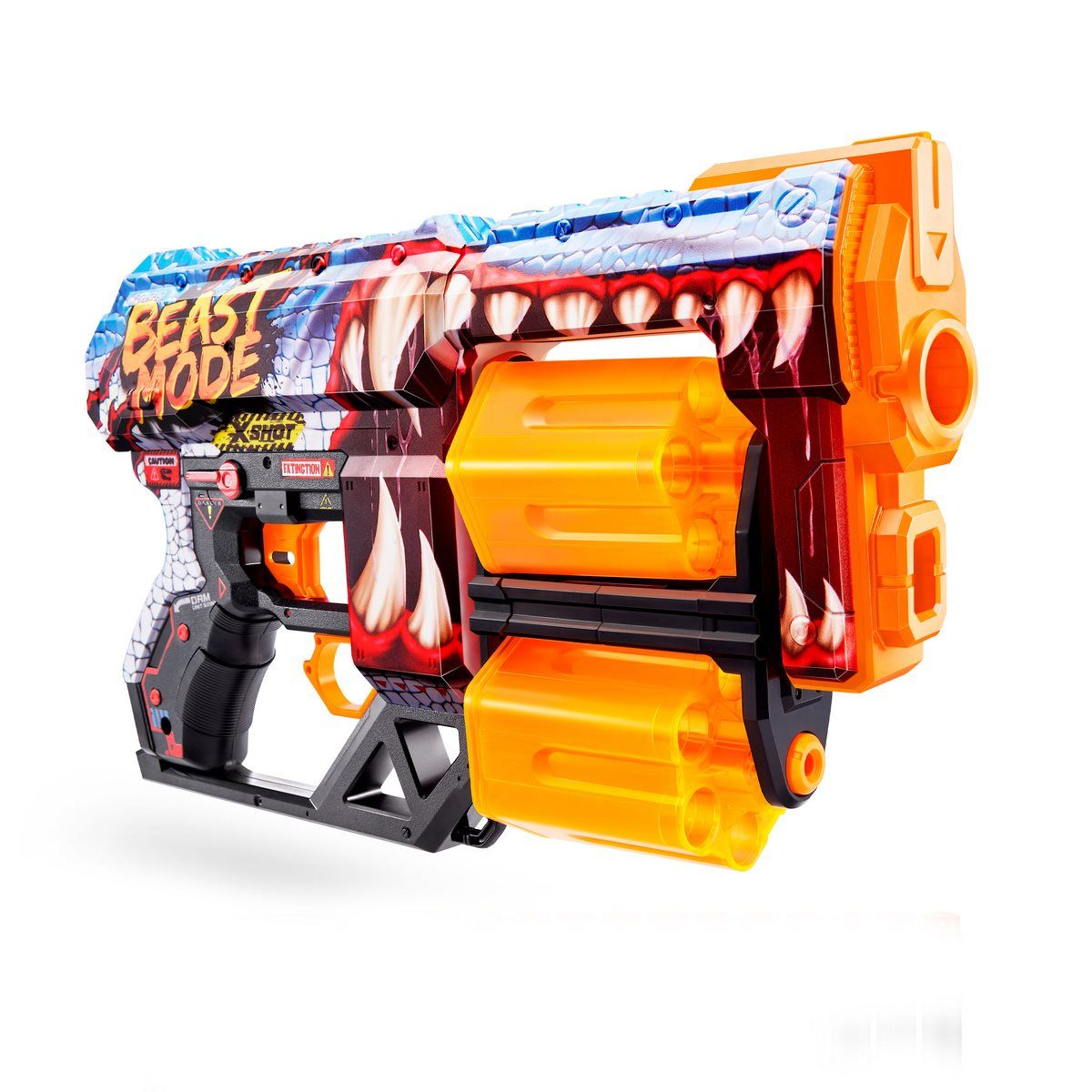 X-SHOT - Lanzador de dardos X SHOT Dread Skins con 12 dardos - Beast