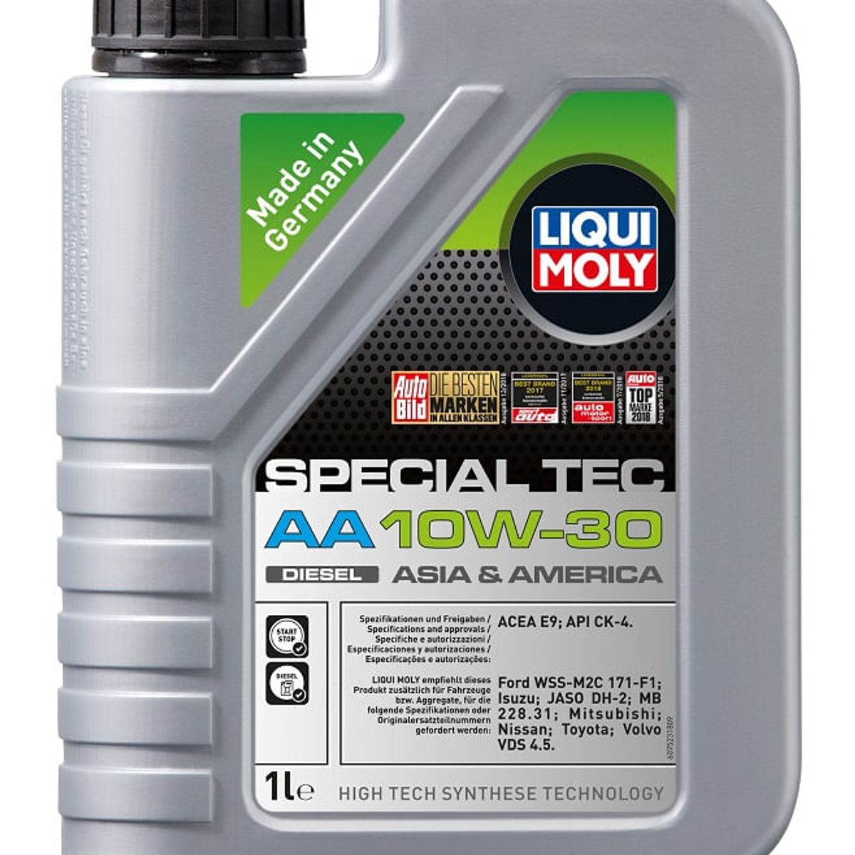 LIQUI MOLY - Aceite Liqui Moly Special Tec AA 10W-30 Diesel 1 lt