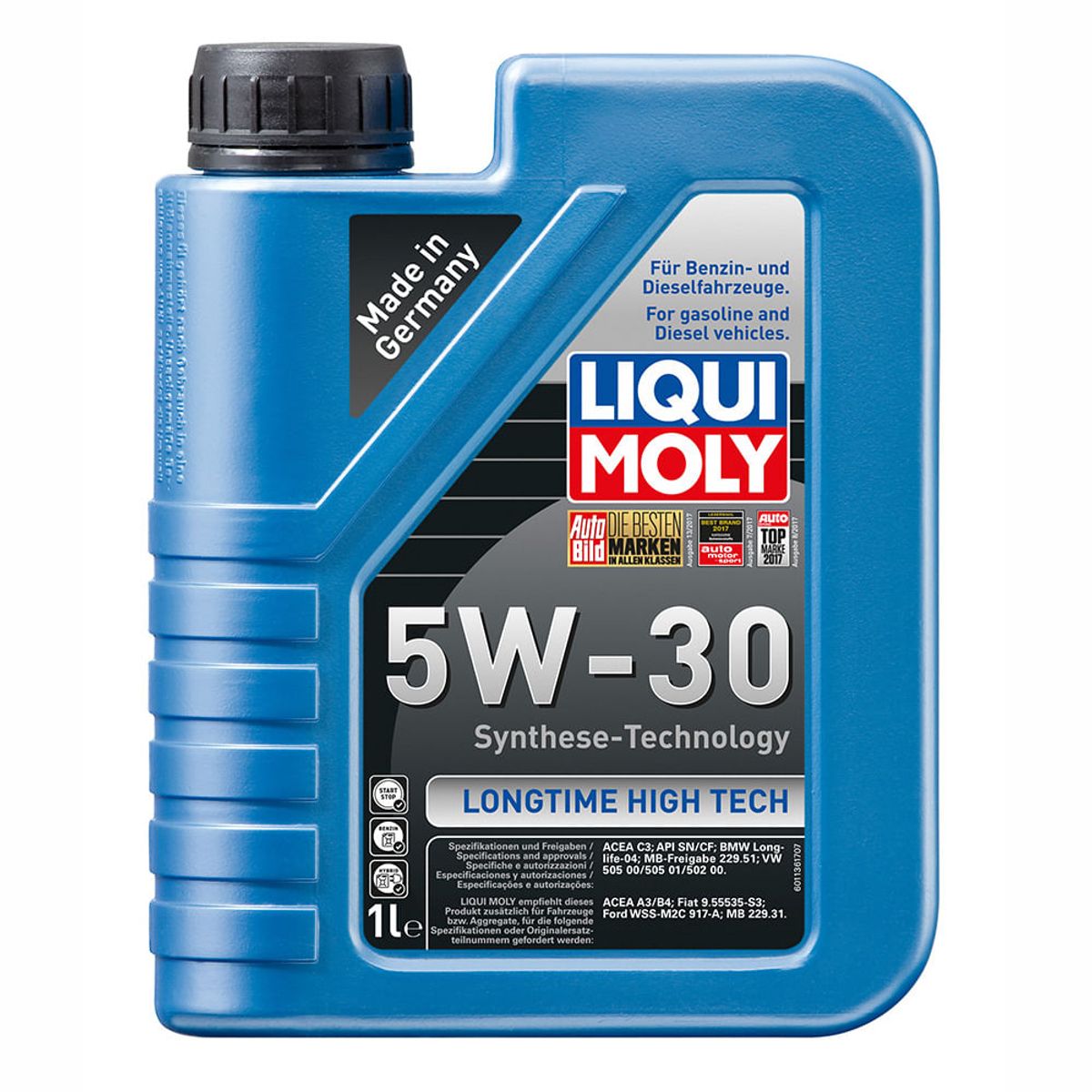 LIQUI MOLY - Aceite Liqui Moly Longtime High Tech 5W-30 1 lt