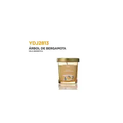 GENERICO - VELA AROMÁTICA ÁRBOL DE BERGAMOTA, 88 GR