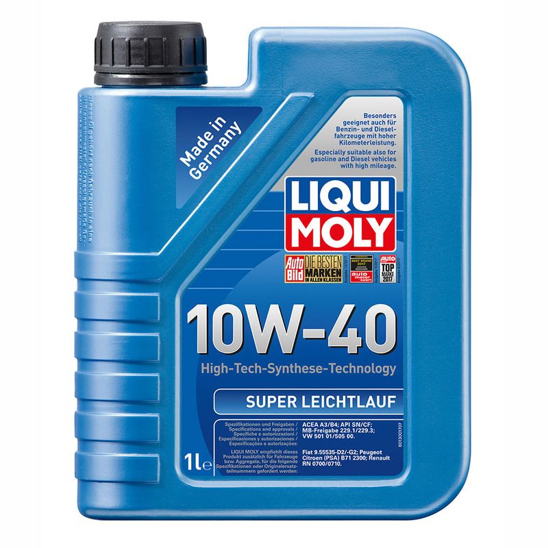 LIQUI MOLY - Aceite Liqui Moly Super Leichtlauf 10W-40 1 lt