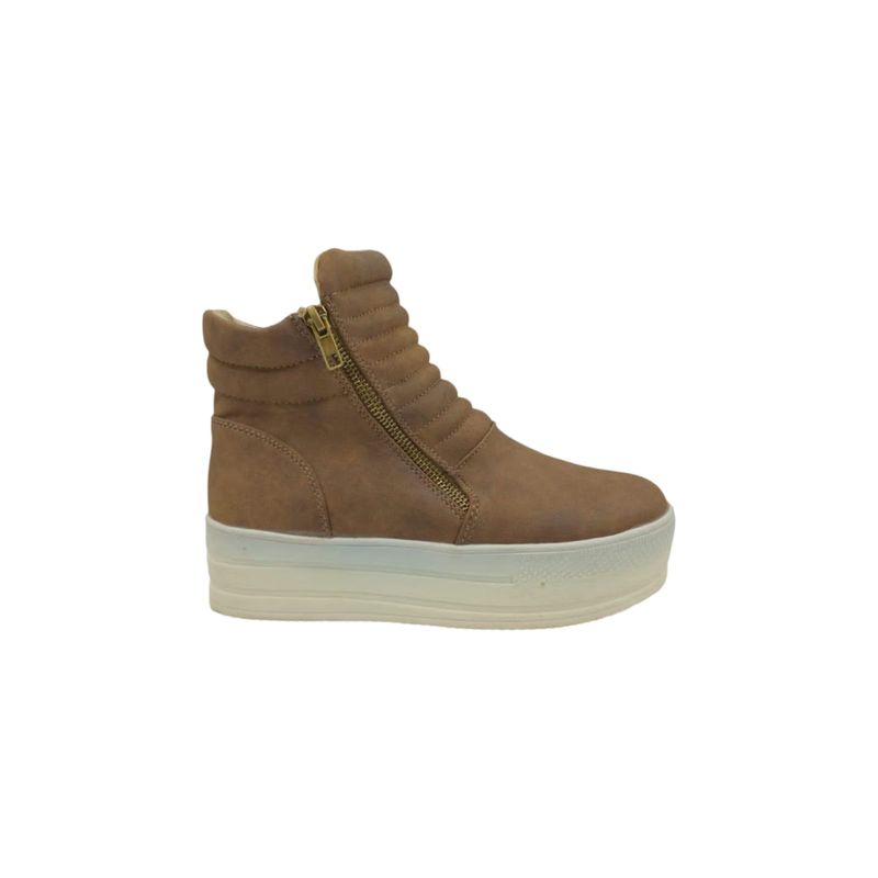HERIEL - Zapatilla Café Plataforma Mujer