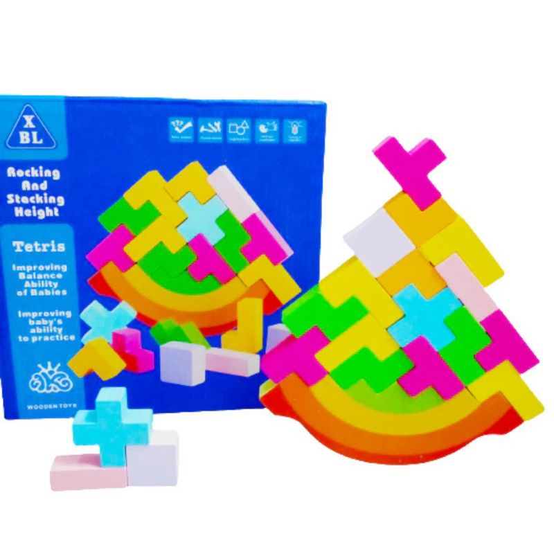 GENERICO - Juego De Equilibrio Para Los Más Pequeños De Madera