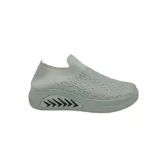 HERIEL - Zapatilla Blanca Textil Mujer