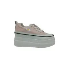 HERIEL - Zapatilla Rosa Plataforma Mujer