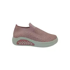 HERIEL - Zapatilla Rosa Textil Mujer
