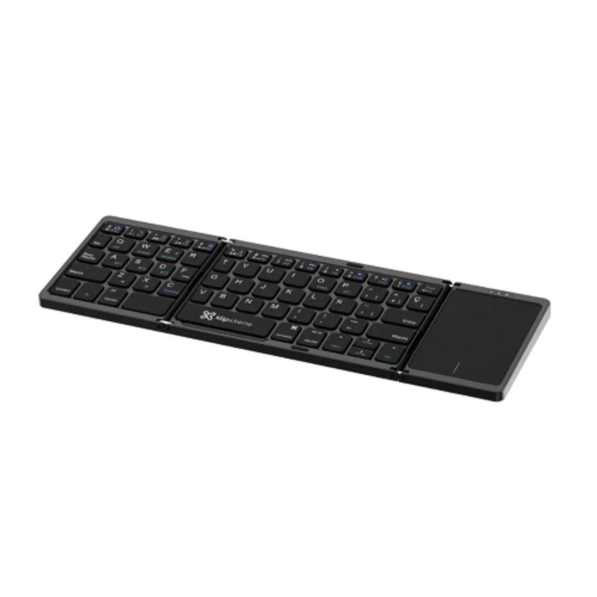 KLIP XTREME - Klip Xtreme KCK-650S-BK Teclado Plegable con Touchpad, Español, Bluetooth 5.0, Negro