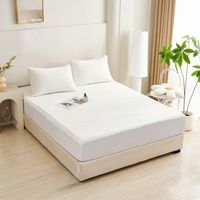 NUEVO CUBRE COLCHON PLUSH PROTECTOR IMPERMEABLE SUPER KING