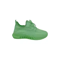 HERIEL - Zapatilla Verde Plataforma Mujer