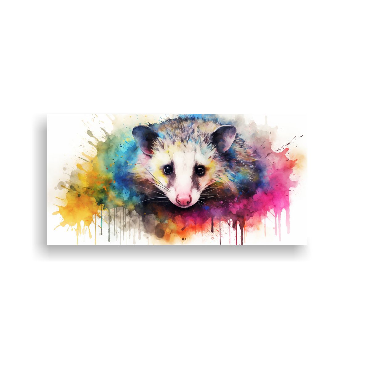 GENERICO - Pintura En Acuarela única De Inspiración 100x50 Cm