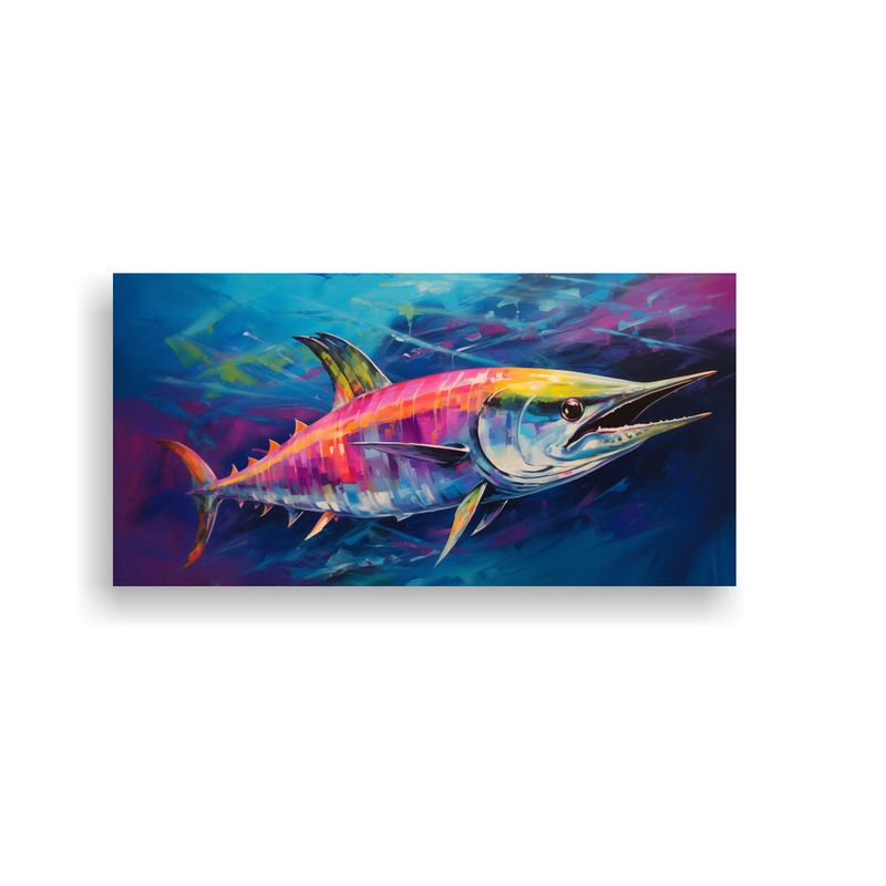 GENERICO - Cuadro Decorativo Estilo Pintura Al Estilo óleo 60x30 Cm