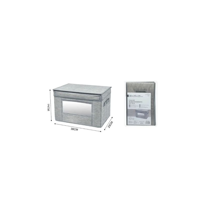 GENERICO - CAJA DE ALMACENAMIENTO DE TELA 38CM