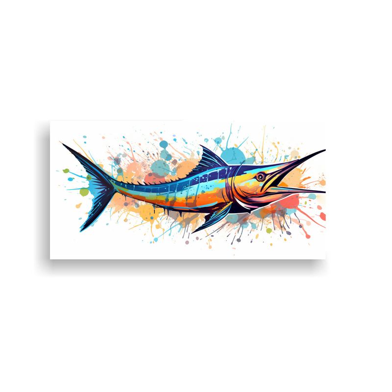 GENERICO - Pintura De Decoración Estilo Neo Pop De Un 80x40 Cm