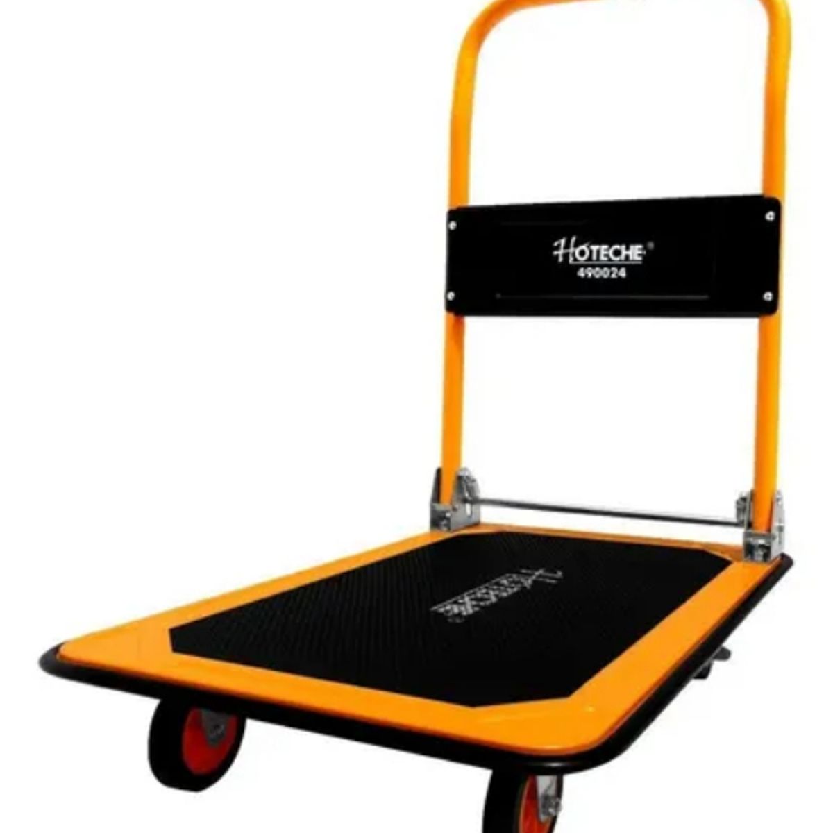 HOTECHE - Carro De Carga Plataforma Plegable 300 kg 4 Ruedas
