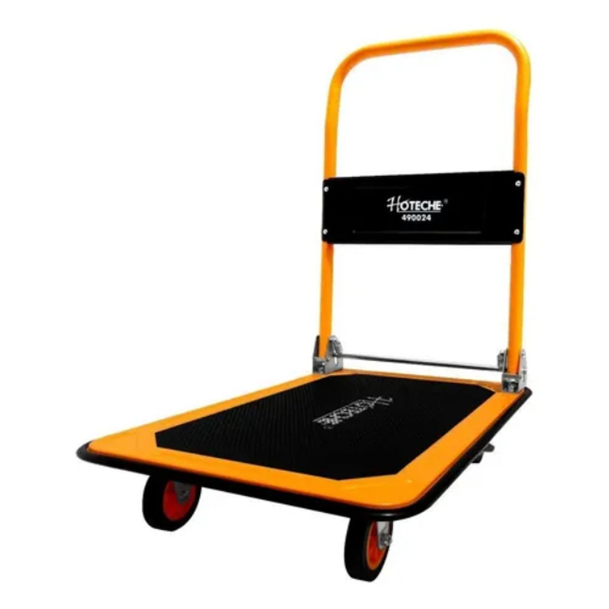 HOTECHE - Carro De Carga Plataforma Plegable 300 kg 4 Ruedas