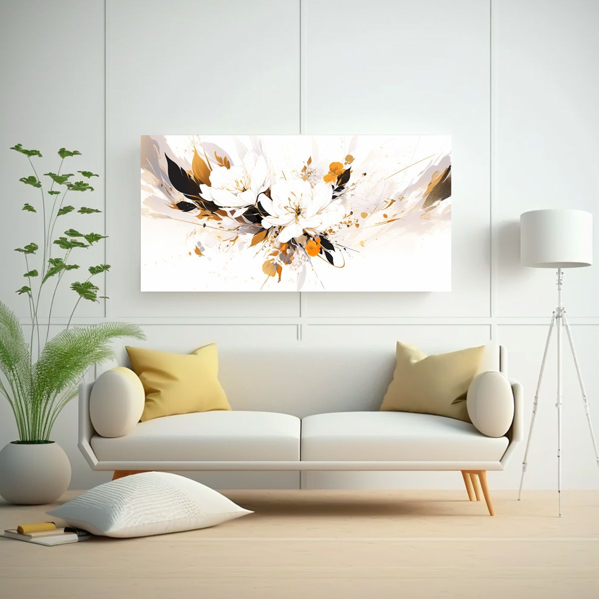 GENERICO - Cuadro De Arte Inspiración Para Cuarto 100x50 Cm