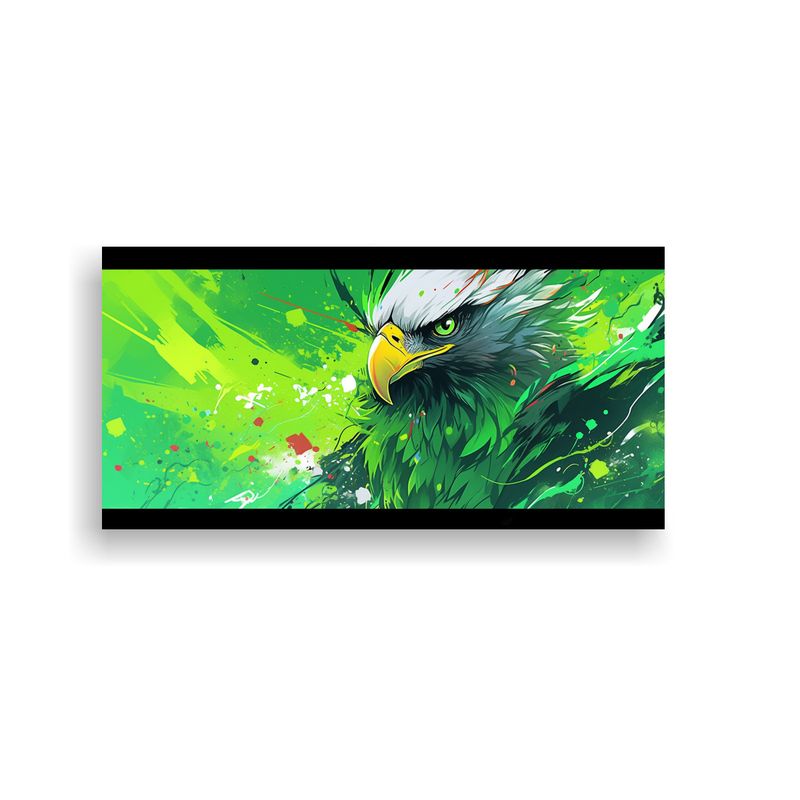 GENERICO - Pintura Decorativa Minimalista Águila Vibrante 80x40 Cm