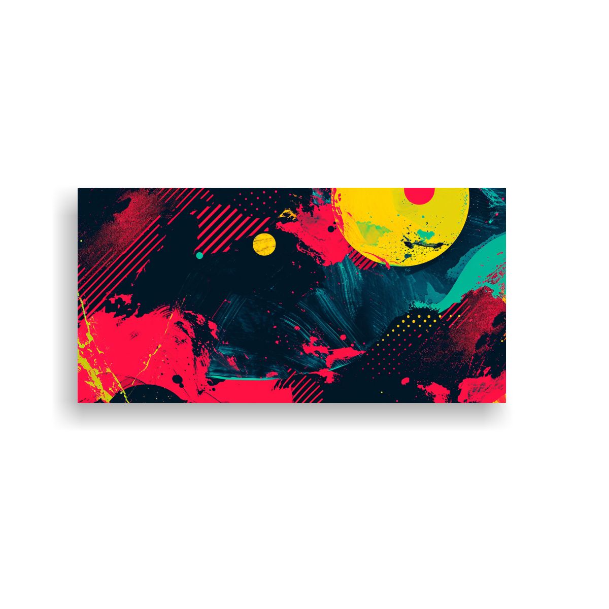 GENERICO - Pintura Decorativa Antiestética Para Paredes 80x40 Cm