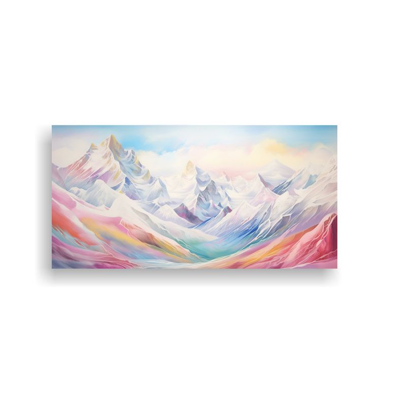 GENERICO - Pinturas De Decoración Abstracta De La Visión 100x50 Cm