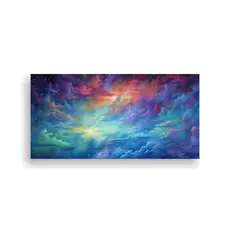 GENERICO - Cuadro Decorativo Composición Impactante De 60x30 Cm