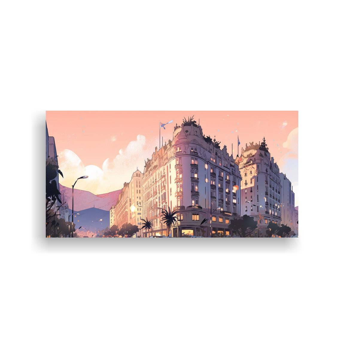 GENERICO - Pinturas Decorativas Modernas En Santiago Chile 100x50 Cm