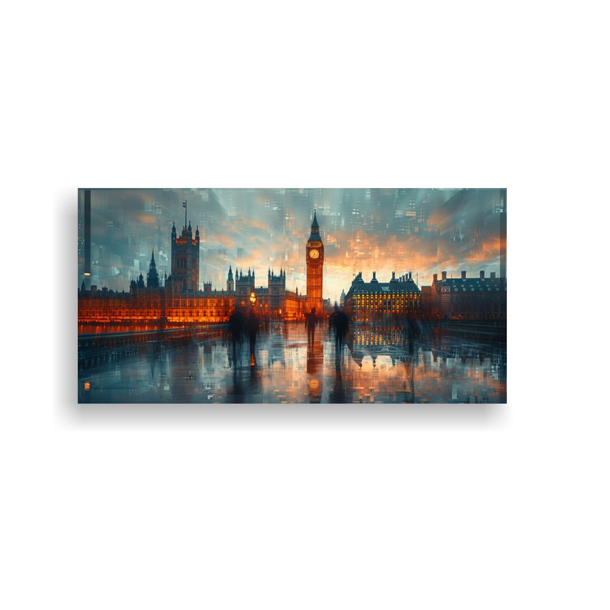 GENERICO - Pinturas Decorativas De Interiores Con Efecto De 60x30 Cm
