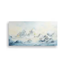 GENERICO - Cuadros Originales De Montañas Y Cordilleras 100x50 Cm