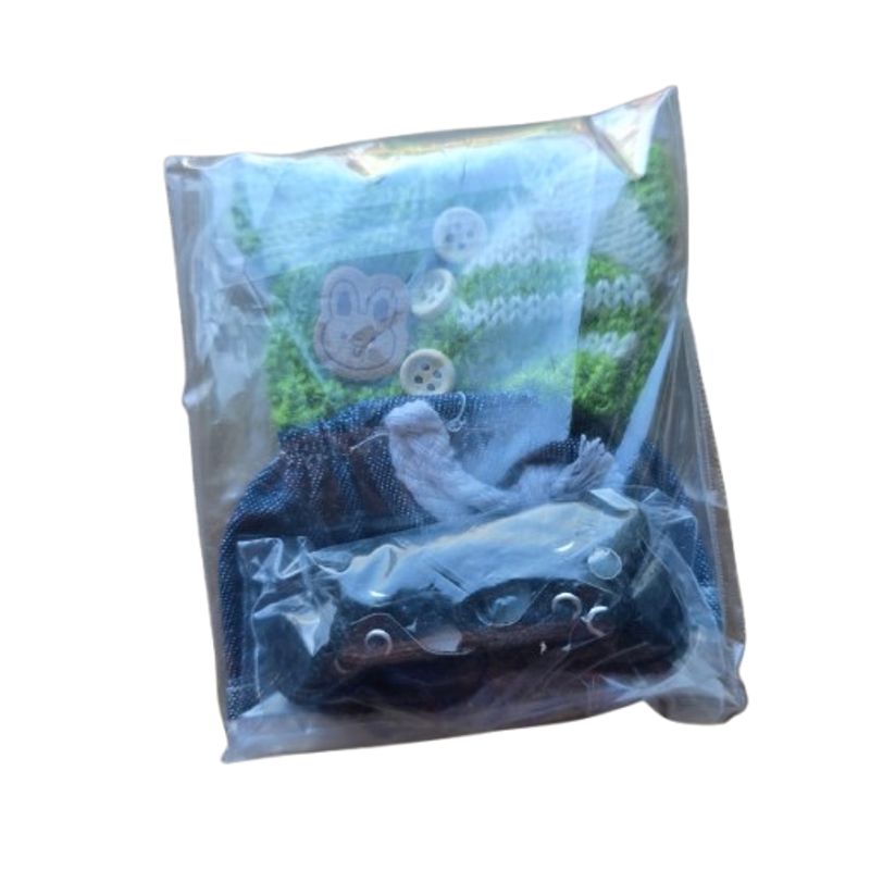 GENERICO - Set De Ropa Labubu Accesorios 3 Piezas Verde
