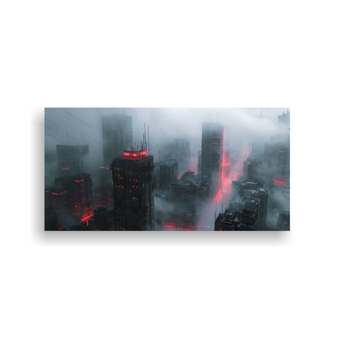 GENERICO - Pinturas De Decoración En Tema De Ciudad 100x50 Cm