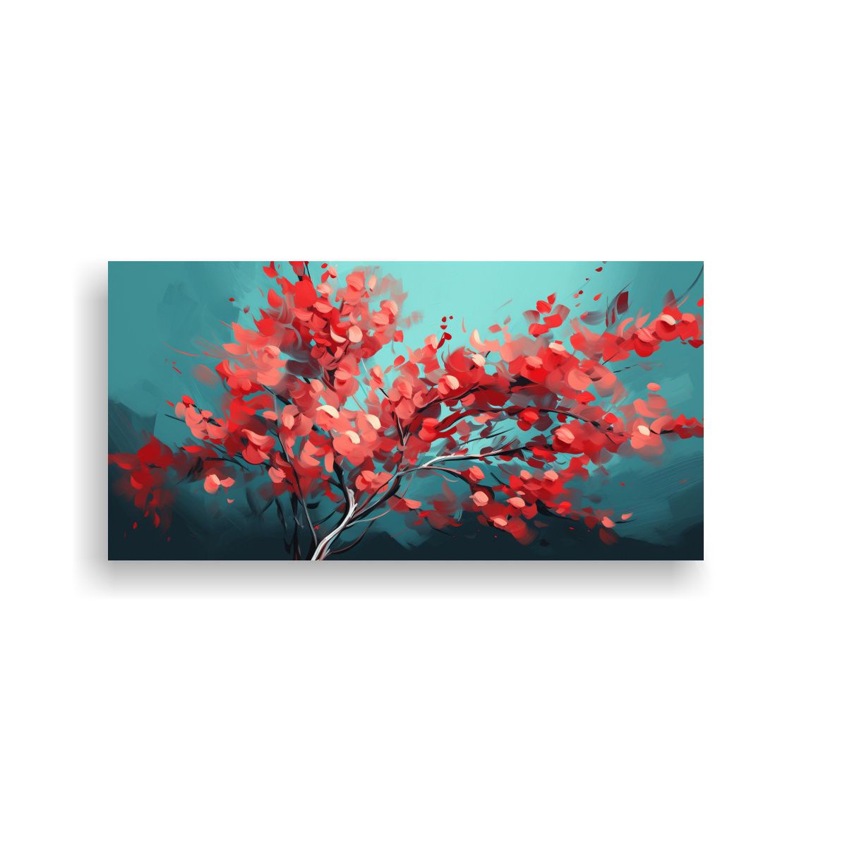 GENERICO - Pintura Decorativa Duradera De Un árbol De 80x40 Cm