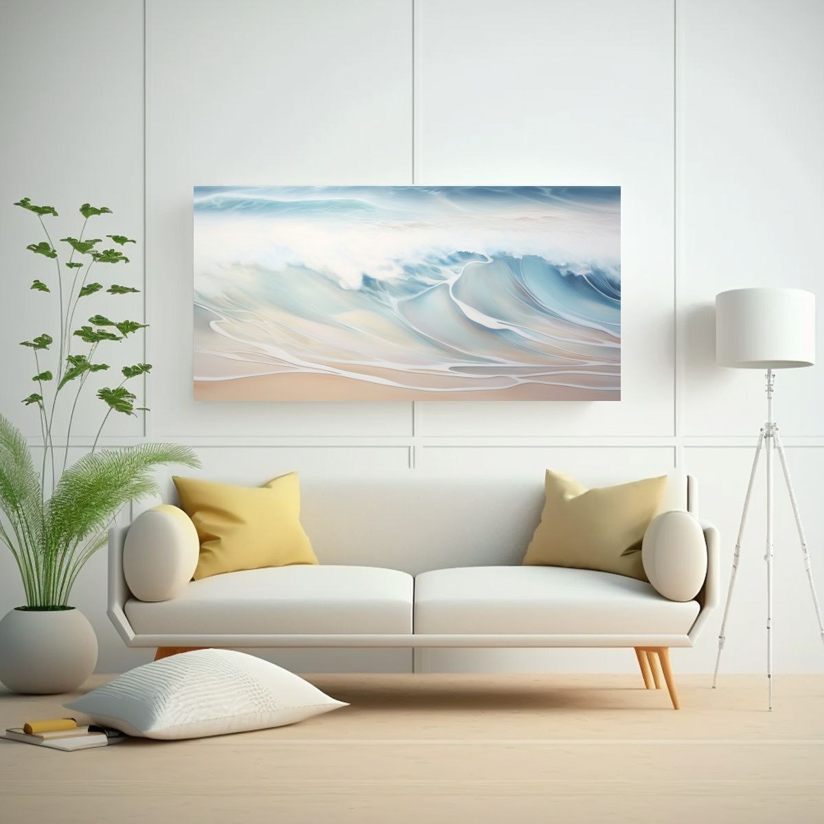 GENERICO - Cuadros Creativos Económicos Con Patrones 80x40 Cm