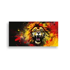 GENERICO - Exposición De Fotografía De Arte Fino León En 100x50 Cm