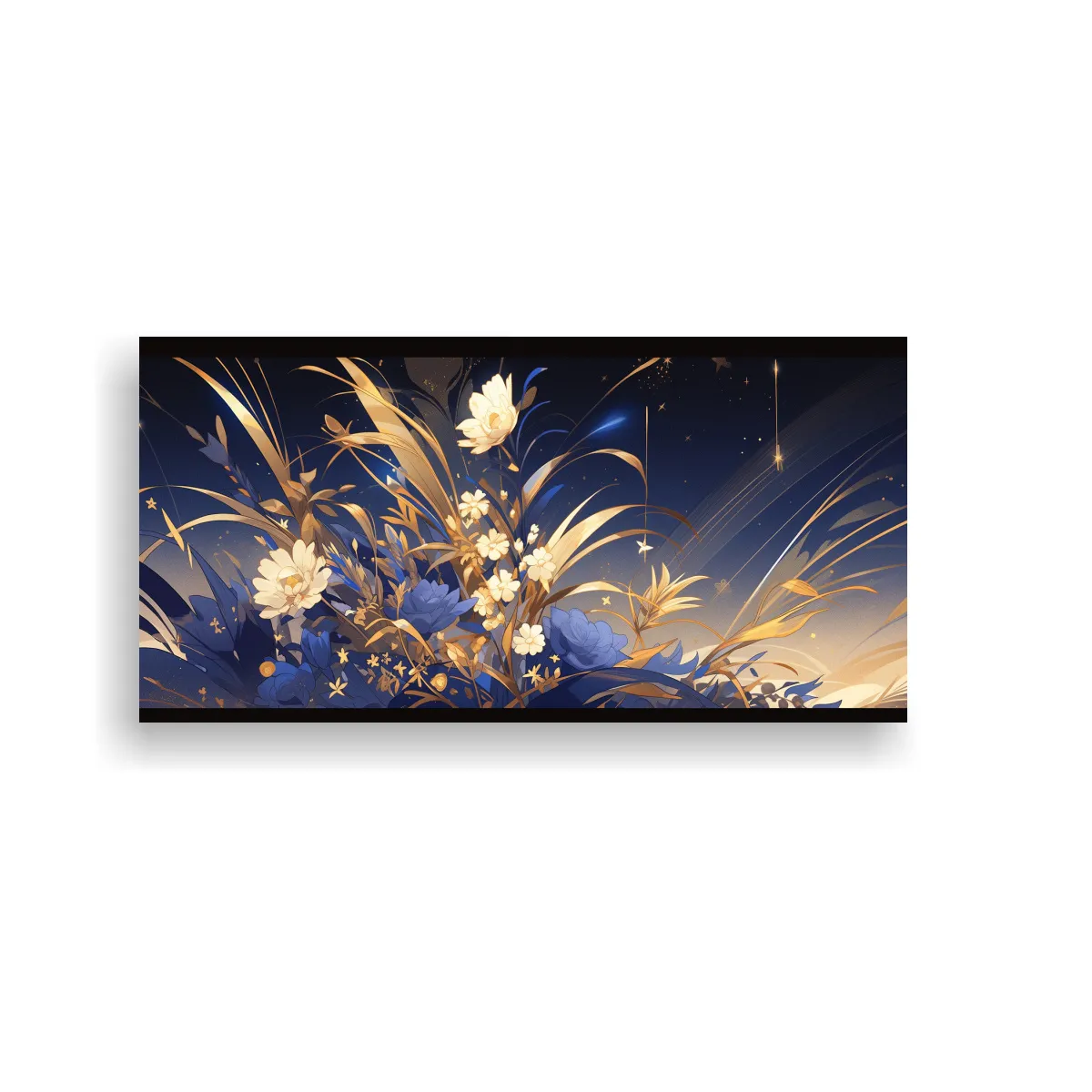 GENERICO - Pinturas Decorativas En Bastidor Con Finas 80x40 Cm