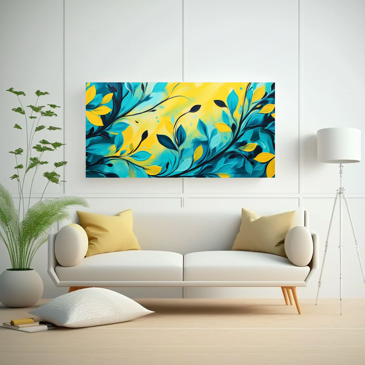 GENERICO - Pinturas De Decoración Con Atmósfera Neonoir En 60x30 Cm