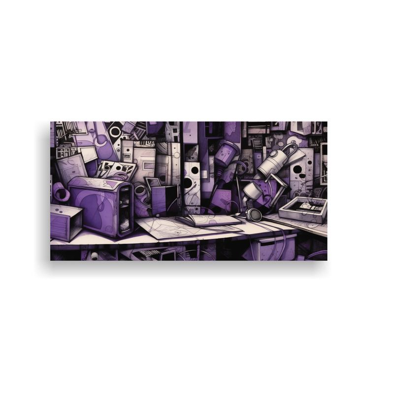 GENERICO - Cuadros Abstractos Para Decoración De 80x40 Cm