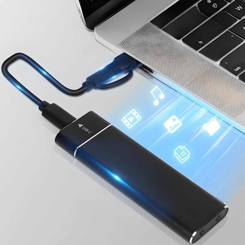 EON - Cofre Aluminio M2 SATA NGFF USB-C Conector B+M M