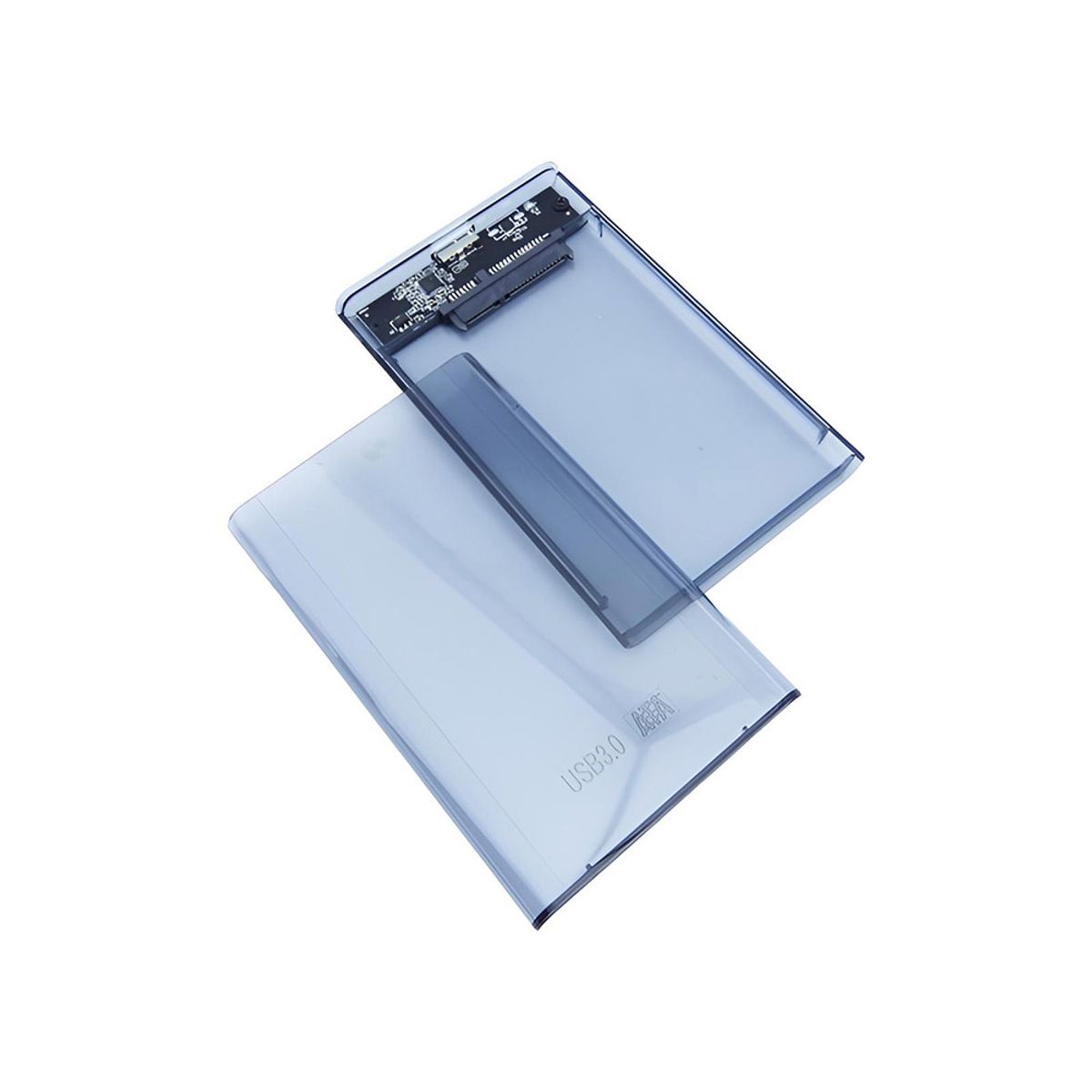 EON - Cofre Case Transparente Para Disco Duro Sata 2.5 Usb 3.0