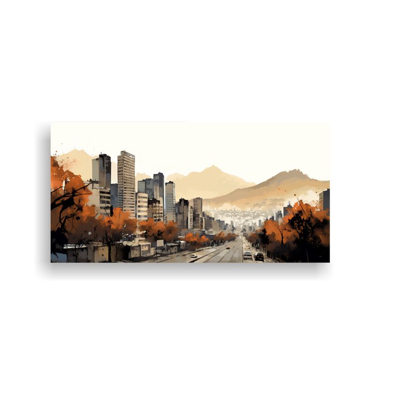 GENERICO - Pinturas Decorativas De Colores En Santiago De 100x50 Cm