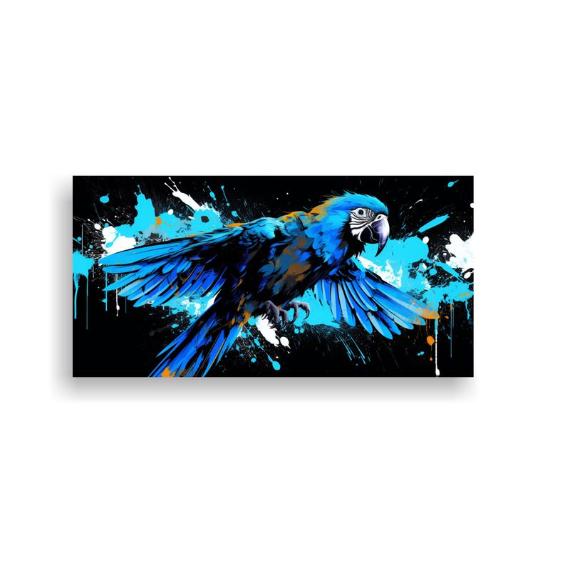GENERICO - Cuadro Decorativo Lienzo Finas Líneas De 100x50 Cm