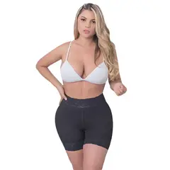 CINTURA SONADA - Faja Short Levanta Cola Colombiana Talle Alto Control Abdominal