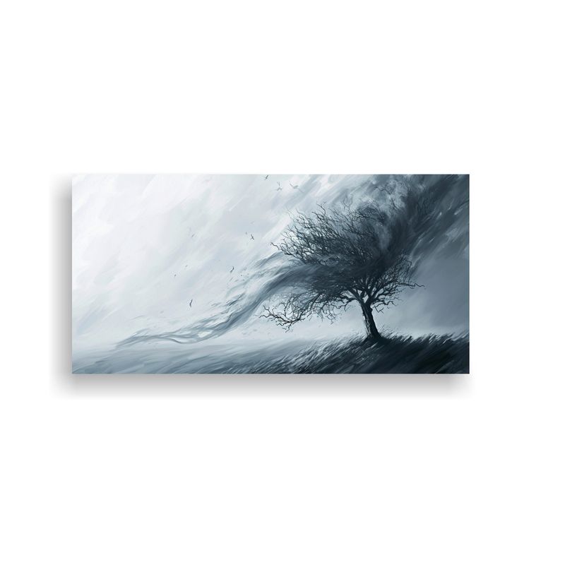 GENERICO - Cuadro Decorativo Viento Extremo En Venta 42x50 60x30 Cm