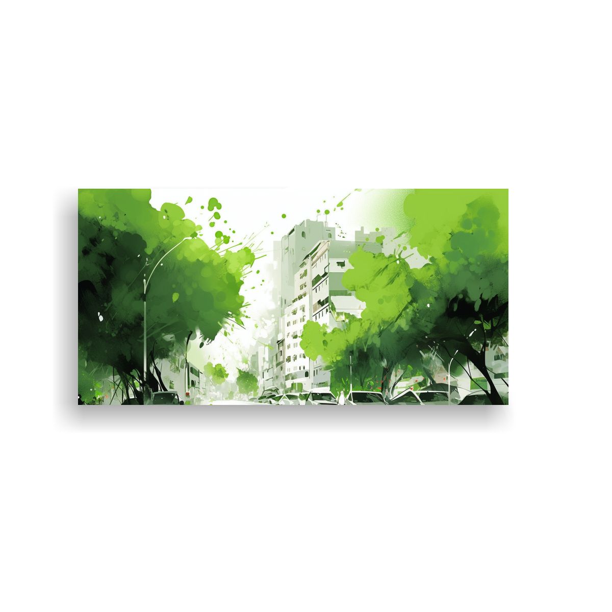 GENERICO - Cuadros Decorativos Para Oficina En Santiago 60x30 Cm