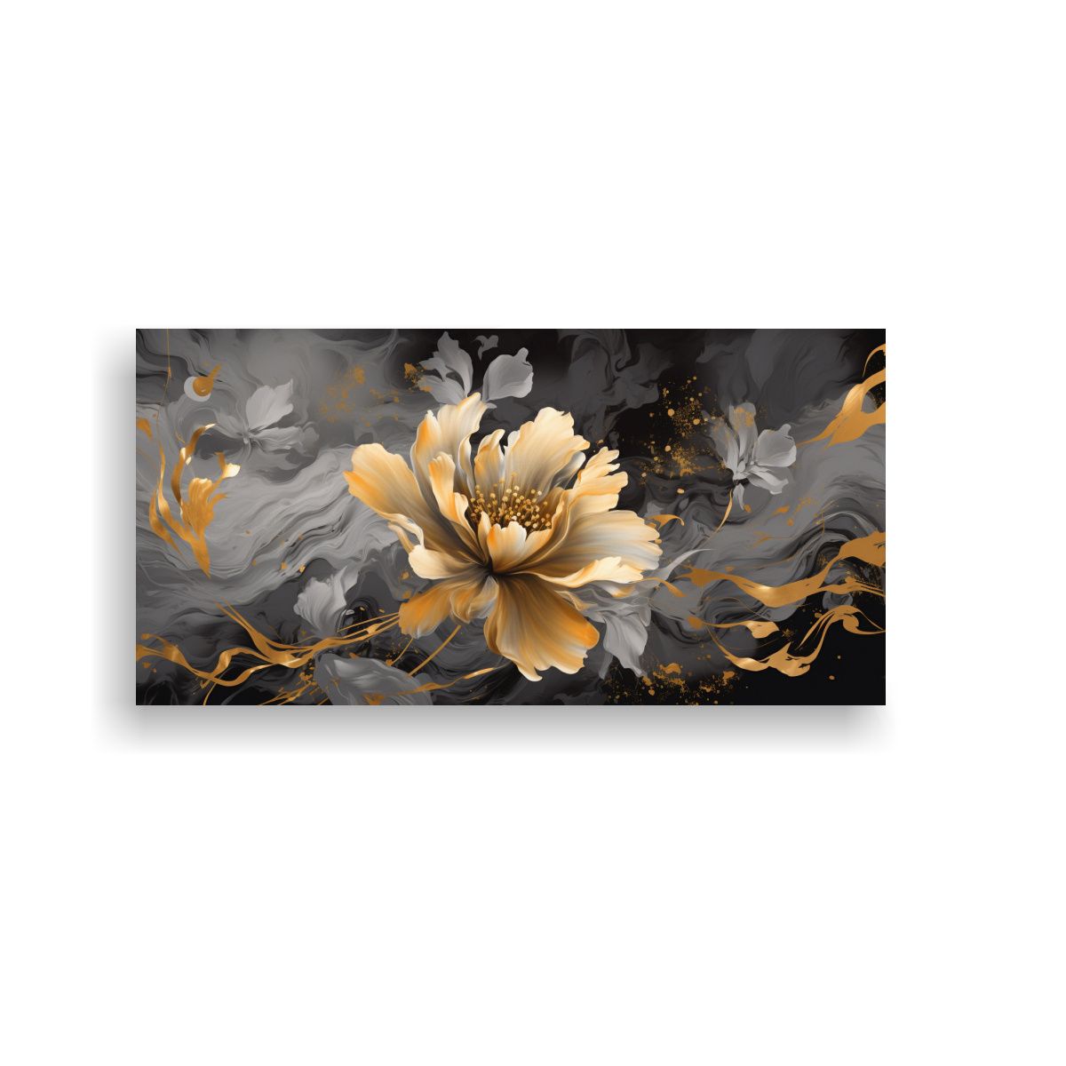 GENERICO - Pinturas Decorativas Estilo Medio Pincel En 100x50 Cm