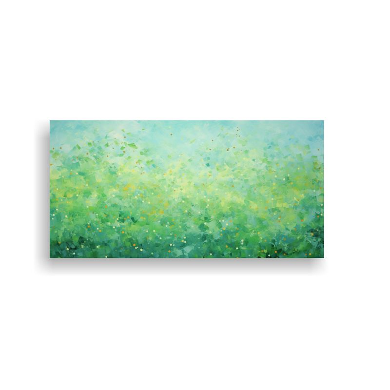 GENERICO - Pintura Abstracta Moderna De La Mañana Con 60x30 Cm