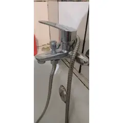 GENERICO - Llave Monomando Tina Ducha Cuerpo Metalico Cromado