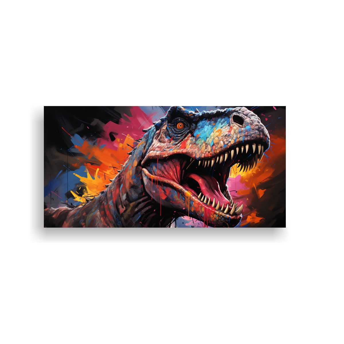 GENERICO - Pinturas De Decoración De Dinosaurios 60x30 Cm