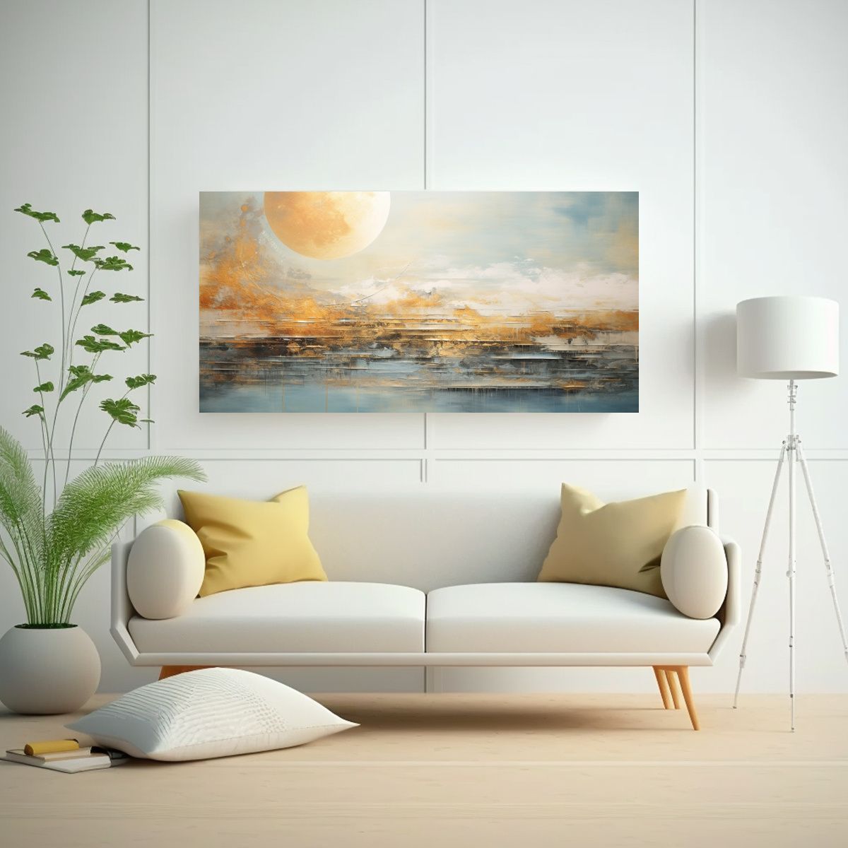 GENERICO - Pintura Decorativa Exclusiva De Arte De Pared 100x50 Cm