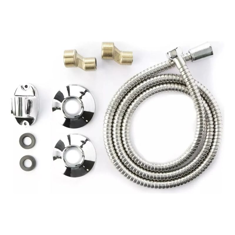 GENERICO - Llave Monomando Tina Ducha Cuerpo Metalico Cromado