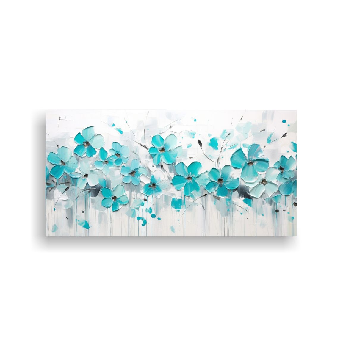 GENERICO - Cuadro Imagen Belleza Natural Pintura Acrílica 60x30 Cm